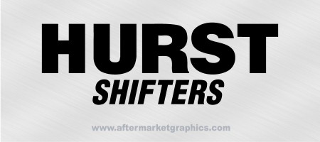 Hurst Shifters Decals - Pair (2 pieces)